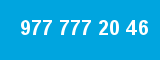 977 777 20 46